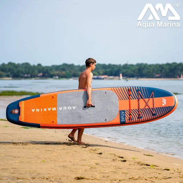 【Aqua marina】充氣立式划槳-進階型 Atlas BT-23ATP(單氣室 立槳 划槳 SUP 站浪板)