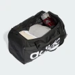 【adidas 愛迪達】手提包 健身包 運動包 旅行袋 小型 LINEAR DUFFEL S 黑 HT4742