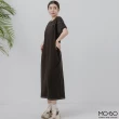 【MO-BO】MIT有機棉撞色洋裝