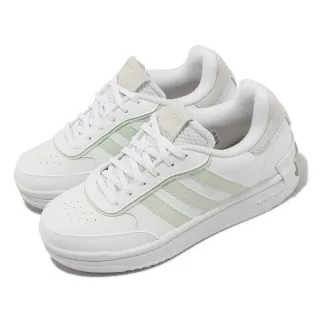 【adidas 愛迪達】休閒鞋 Postmove SE W 女鞋 白 綠 皮革 環保材質 愛迪達(IF7771)