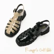【Pineapple Outfitter】IRCA 真皮編織鏡面涼鞋(卡其色)