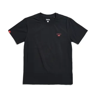 【EDWIN】男裝 第九代基本LOGO短袖T恤(黑色)