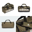 【adidas 愛迪達】包包 Essentials Duffle Bag 男女款 綠 白 行李袋 手提 健身包 愛迪達(HR5354)