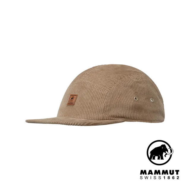 【Mammut 長毛象官方直營】Cord Cap 休閒棉質露營帽 深沙褐 #1191-01710