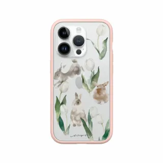 【RHINOSHIELD 犀牛盾】iPhone 13 mini/13 Pro/Max Mod NX手機殼/涼丰系列-野兔鬱金香(涼丰)