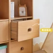 【橙家居·家具】/預購/艾勒系列兩抽實木小屋書櫃 AL-E2177(售完採預購 組合書櫃 造型書櫃 收納櫃 置物櫃)