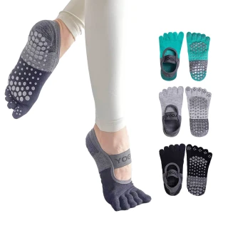 【Perfect 24】3D立體止滑透氣吸汗瑜珈五趾襪(瑜伽襪/分趾襪/運動襪/芭蕾襪/舞蹈襪)