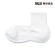 【MUJI 無印良品】男棉混足底圈絨厚織直角短襪(共7色)