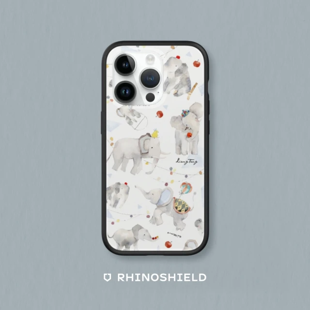 RHINOSHIELD 犀牛盾 iPhone SE3/SE2/8/7系列 Mod NX手機殼/涼丰系列-灰色大象(涼丰)