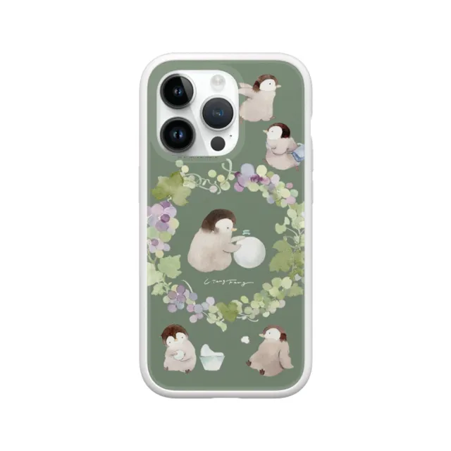 【RHINOSHIELD 犀牛盾】iPhone 13 mini/13 Pro/Max Mod NX手機殼/涼丰系列-好忙的小企鵝(涼丰)