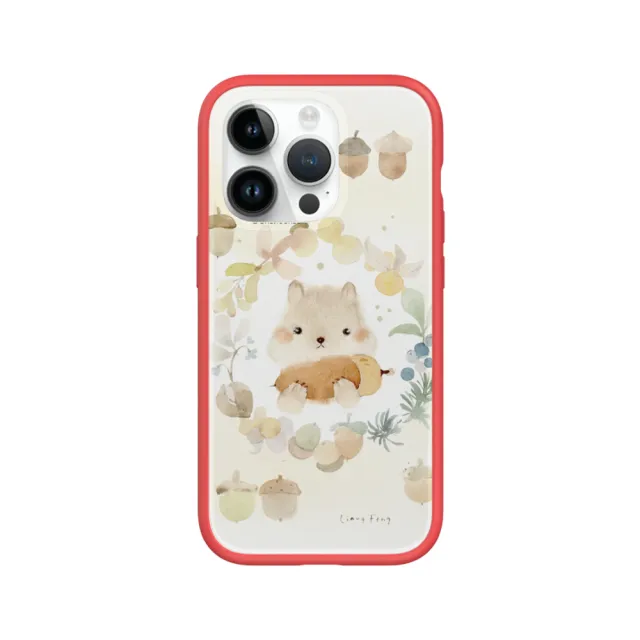 【RHINOSHIELD 犀牛盾】iPhone 11/11 Pro/Max Mod NX手機殼/涼丰系列-松果與小松鼠(涼丰)