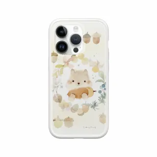 【RHINOSHIELD 犀牛盾】iPhone 13 mini/13 Pro/Max Mod NX手機殼/涼丰系列-松果與小松鼠(涼丰)