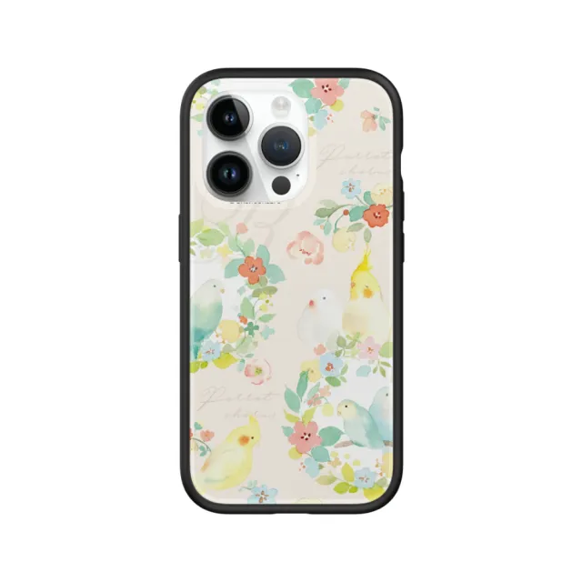 【RHINOSHIELD 犀牛盾】iPhone 12 mini/12 Pro/Max Mod NX手機殼/涼丰系列-春日小鳥兒(涼丰)