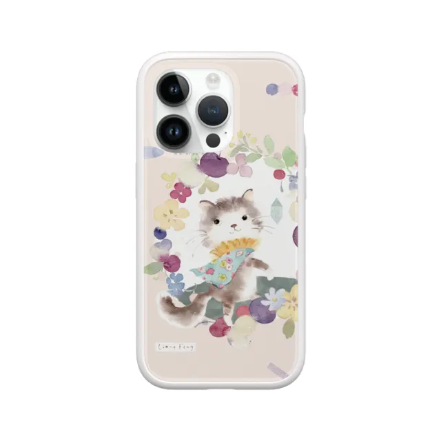【RHINOSHIELD 犀牛盾】iPhone X/Xs/XR/Xs Max系列 Mod NX手機殼/涼丰系列-跟我走貓咪(涼丰)