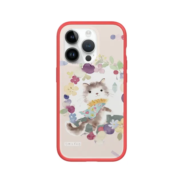【RHINOSHIELD 犀牛盾】iPhone 13 mini/13 Pro/Max Mod NX手機殼/涼丰系列-跟我走貓咪(涼丰)