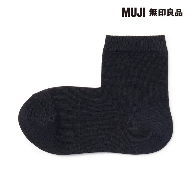 【MUJI 無印良品】女棉混足口柔軟舒適直角短襪(共13色)