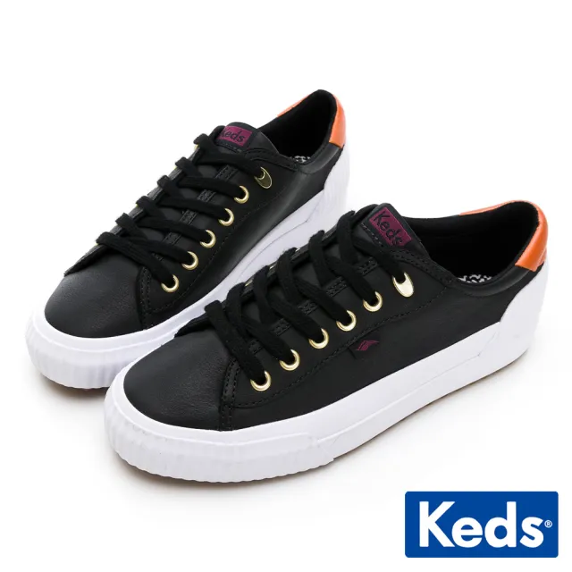 【Keds】經典熱賣黑色休閒鞋系列-六款選(MOMO特談價)