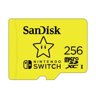 【SanDisk 晟碟】Nintendo Switch專用 U3 256GB記憶卡 工業包(平行輸入)