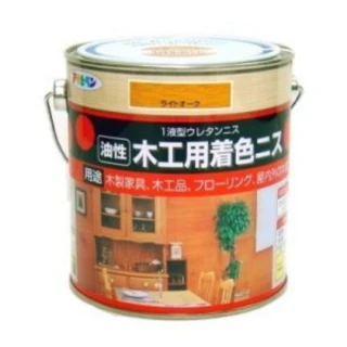 【特力屋】日本Asahipen 木器著色清漆 楓木0.7L