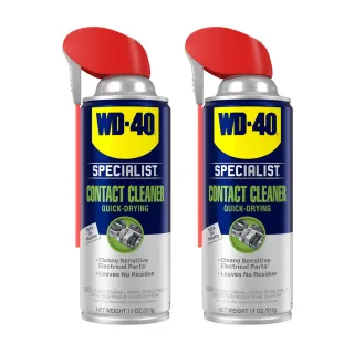 【WD-40】SPECIALIST 快乾型精密電器清潔劑11oz. 附活動噴嘴 美國廠(2入組)
