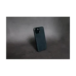 【UNIC】UNIC復古藍真皮手機殼iPhone14/ Plus/14 Pro/ProMAX(真皮)