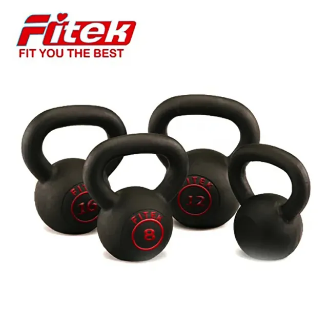 【Fitek】18公斤壺鈴 經典款壺鈴(18KG鑄鐵壺鈴 專業壺鈴)