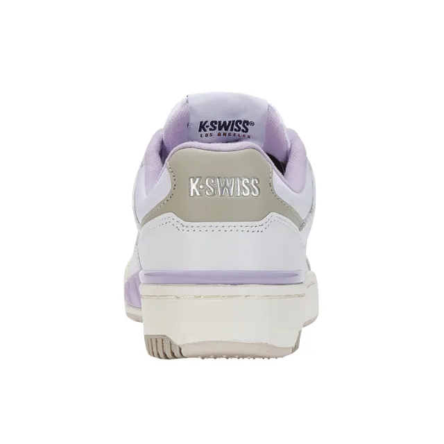 【K-SWISS】時尚運動鞋 Match Pro LTH-女-白/紫/灰(98905-139)