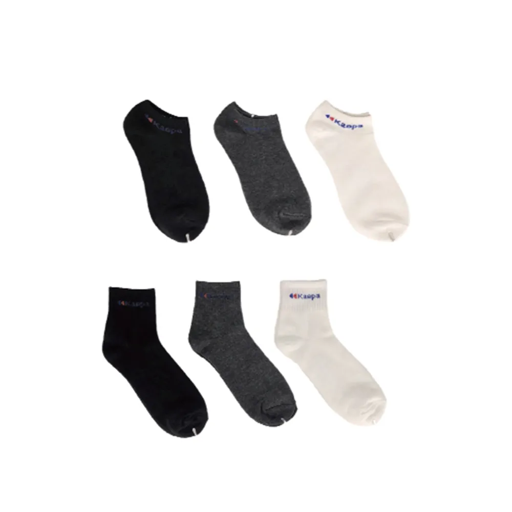 【Kaepa】12入組-素色短襪 船襪 男女襪  襪子 中筒襪 長襪 皮鞋襪(幸福棉品台灣製造)