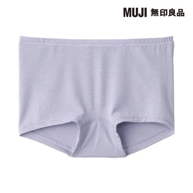 【MUJI 無印良品】女柔滑平口內褲(共6色)