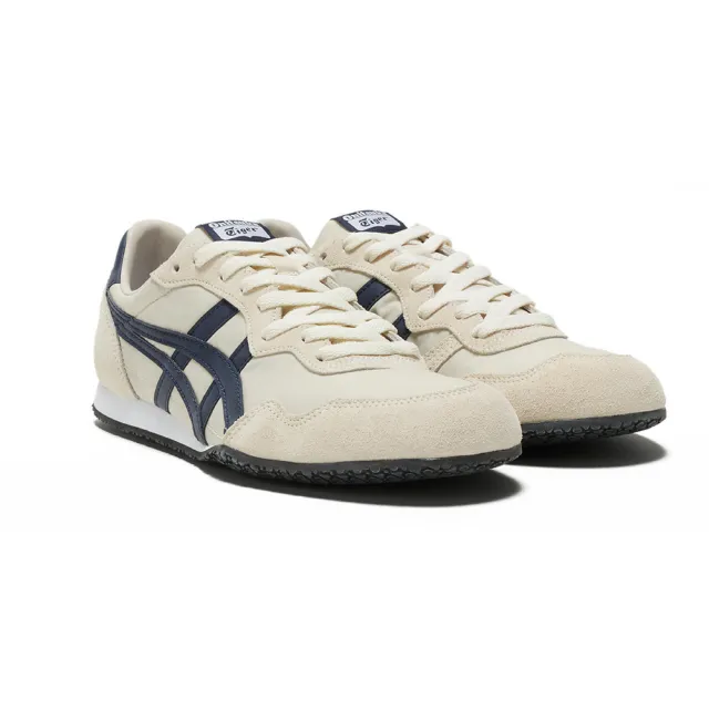 【Onitsuka Tiger】Onitsuka Tiger鬼塚虎-米色SERRANO休閒鞋(1183B400-200)