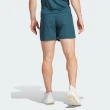 【adidas 愛迪達】D4R Short Men 男 短褲 亞洲版 運動 慢跑 路跑 中腰 吸濕排汗 反光 綠(IJ6937)