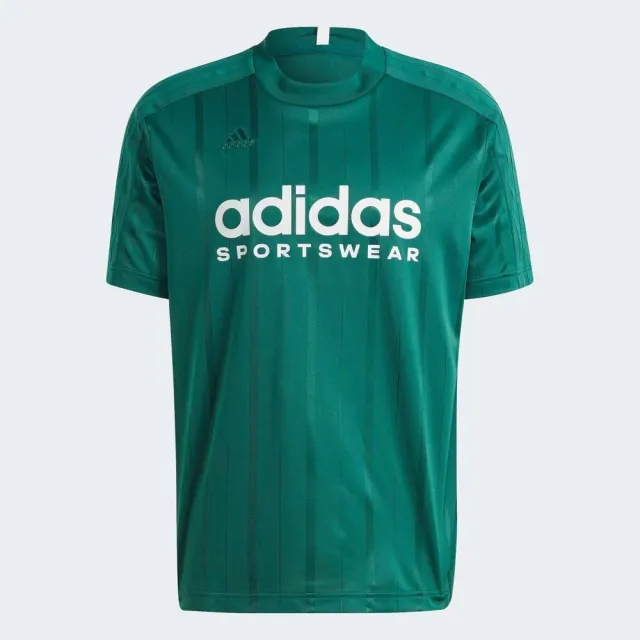 【adidas 愛迪達】M Tiro Tee 男 短袖 上衣 T恤 運動 休閒 寬鬆 舒適 愛迪達 綠(IQ0894)