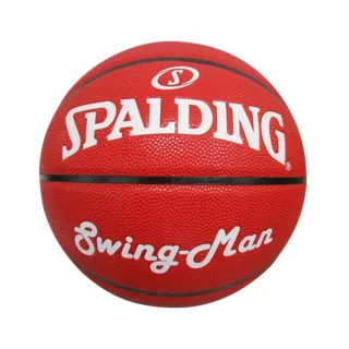 【SPALDING】Swingman系列 紅 合成皮(7號球)