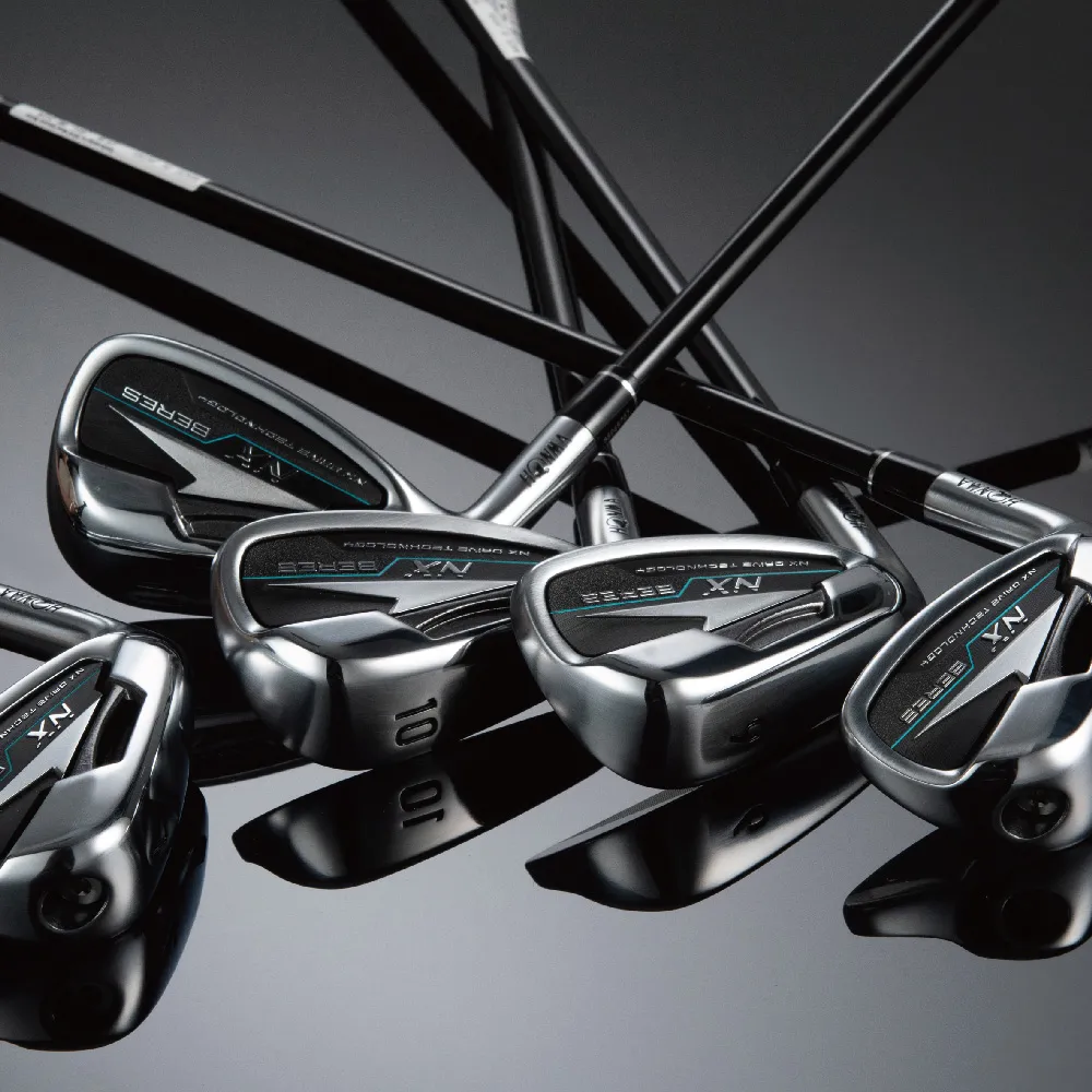 HONMA 本間高爾夫】BE-NX #7-11 SW NX45 左手鐵桿6支組高爾夫球 HONMA 本間高爾夫】BE-NX #7-11 SW NX45 左手鐵桿6支組高爾夫球
