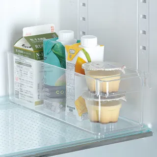 【台隆手創館】日本Pearl Skit 冰箱專用冷藏收納盒-深窄型(10*32.5*10公分)