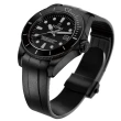 【TITONI 梅花錶】海洋探索 SEASCOPER 300 陶瓷錶圈 COSC認證 潛水機械腕錶 母親節 禮物(83300B-BK-R-716)