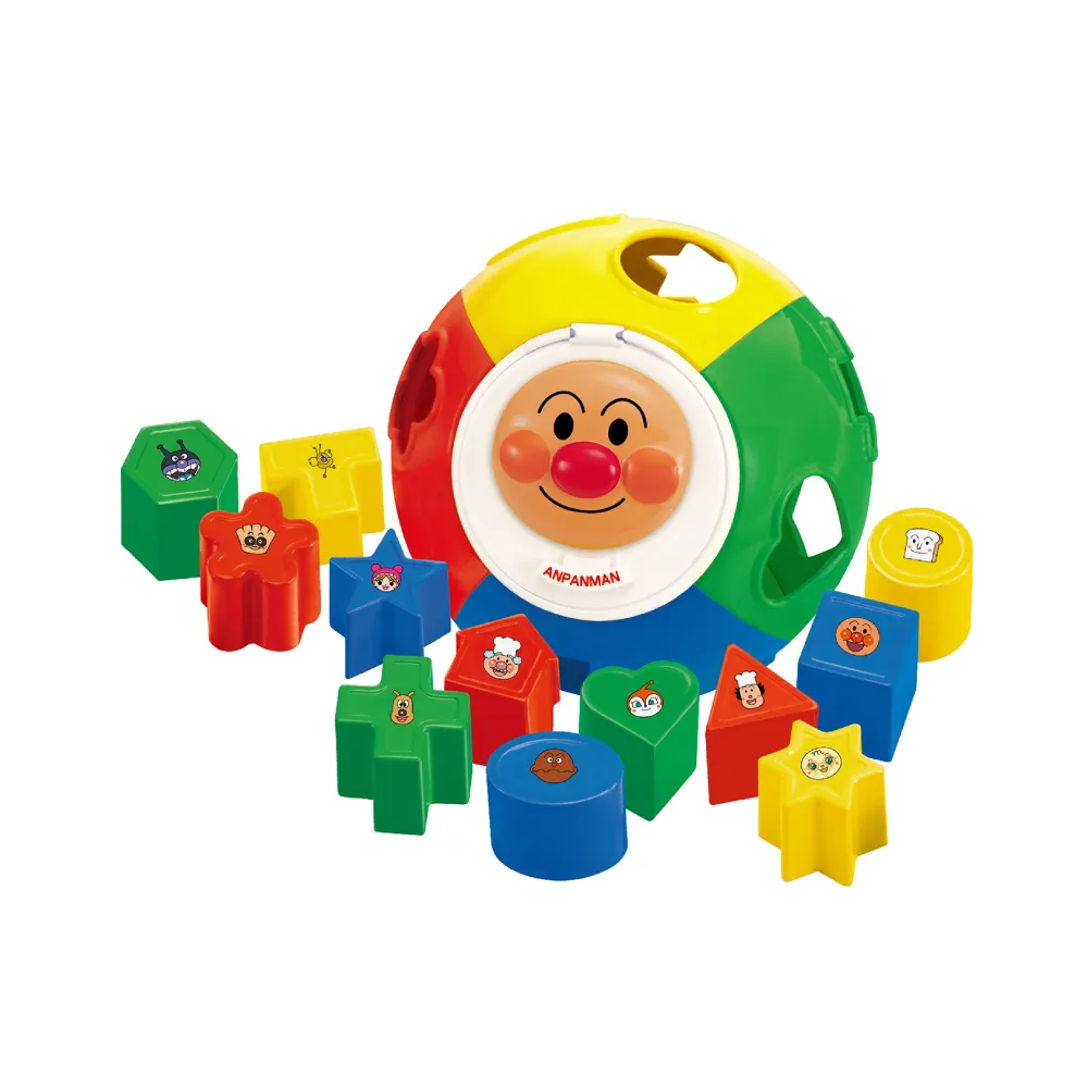 【ANPANMAN 麵包超人】幼兒智育拼圖球(1歲6個月-)