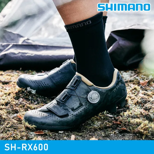 【城市綠洲】SHIMANO SH-RX600 SPD自行車卡鞋 / 黑色(車鞋 自行車鞋 卡式車鞋)