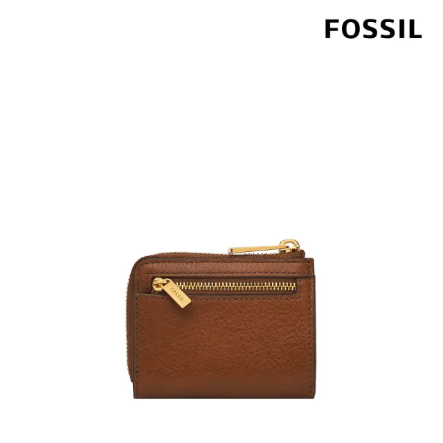 【FOSSIL 官方旗艦館】Liza 真皮零錢包-棕色 SL6406G200 雙11/1111