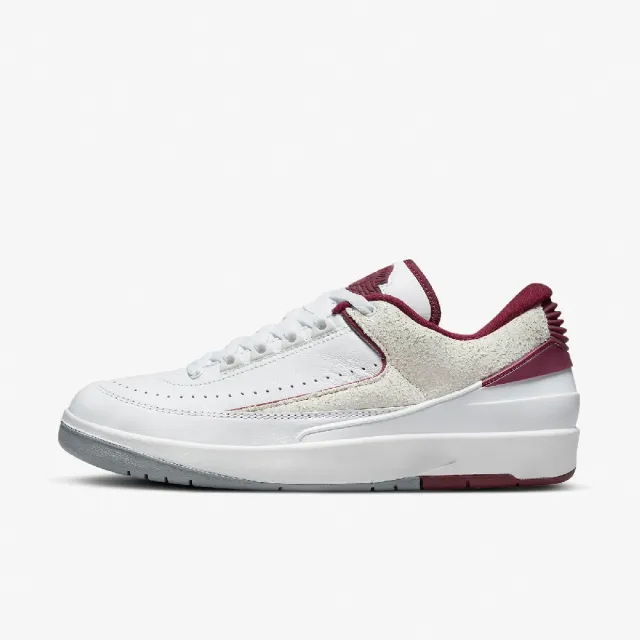 NIKE 耐吉】Air Jordan 2 Retro Low 男鞋Cherrywood 白酒紅2代喬丹