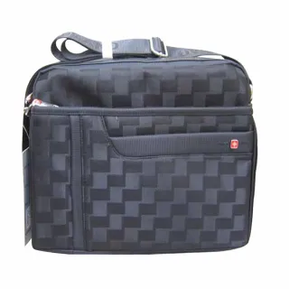 【OverLand】肩側包小容量二層主袋+外袋共六層隨身物品(可8寸平板防水包 尼龍布+皮革中性 