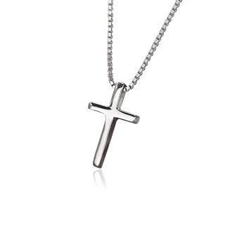 【ides 愛蒂思】母親節送禮  輕珠寶時尚設計項鍊鎖骨鍊/十字架