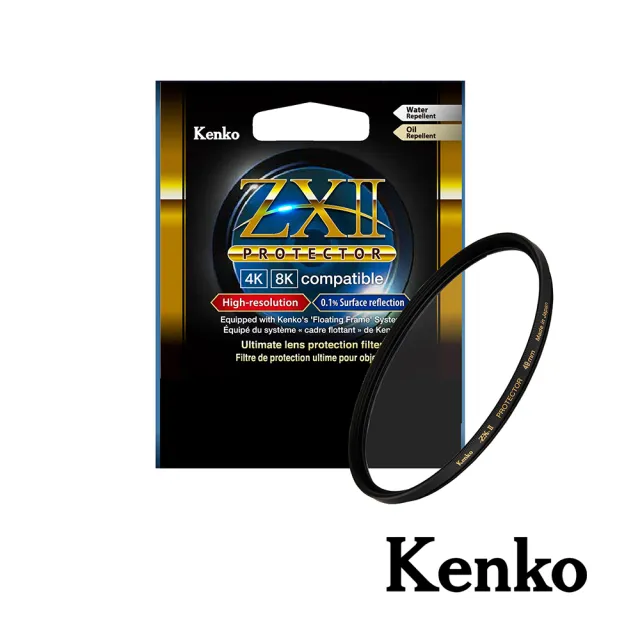 【Kenko】ZXII PROTECTOR 49mm 濾鏡保護鏡(公司貨)