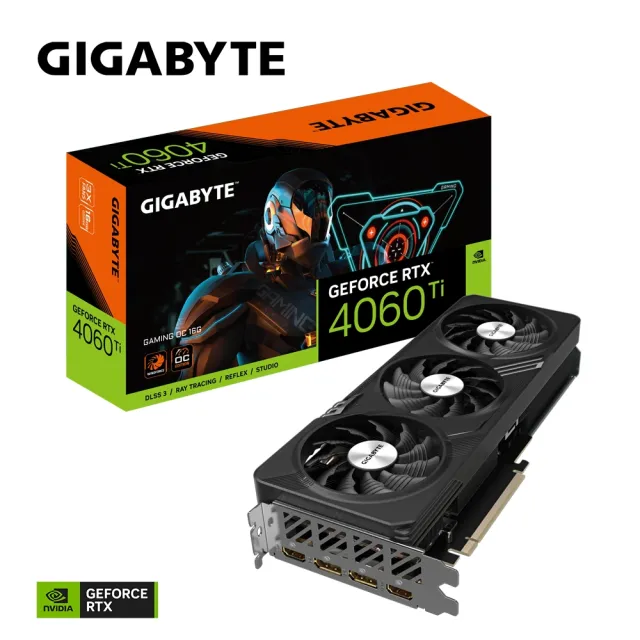 GIGABYTE 技嘉】GeForce RTX 4060 Ti GAMING OC 16G 顯示卡- momo購物