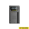 【NITECORE】UNK2 雙槽液晶顯示USB充電器(For Nikon 尼康 EN-EL15 電池)