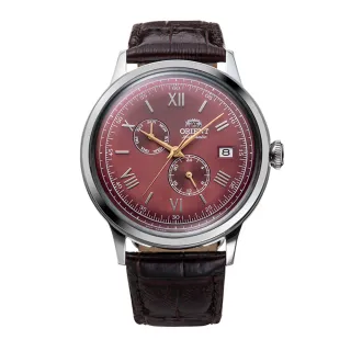 【ORIENT 東方錶】Classic and Simple Style 機械錶 皮帶款  紅色 - 40.5mm(RA-AK0705R)