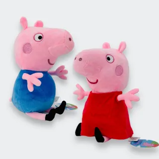 【娃娃出沒】粉紅豬小妹娃娃 喬治娃娃 10吋(25CM佩佩豬 Peppa Pig 5110007)