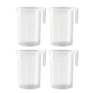 【工具達人】耐熱量杯 PP刻度杯 塑膠量杯 500ml 吊掛量杯 尖口量杯 烘焙量杯 塑膠量杯(190-PPC500)