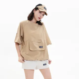 【5th STREET】女裝 短褲 綁帶短褲 棉褲 杏色(927023)