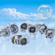 【CASIO 卡西歐】G-SHOCK 40周年透明限量版透視機芯手錶(DWE-5640RX-7)